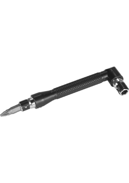 L-Şekilli Açı Soket Anahtarı 1/4 Inç Tornavida Uçları Tutucu Çift Kafalı Alet (Yurt Dışından) fırsatları