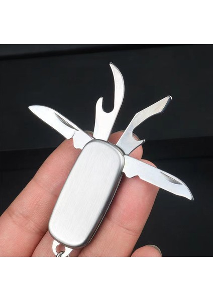 Çok Fonksiyonlu Açık Mini Masa Bıçağı Taşınabilir Şişe Açacağı Ev Tırnak Törpüsü Pratik Gadget (Yurt Dışından)