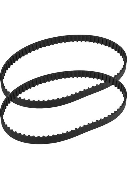 2x 142XL Kauçuk Triger Kayışı Senkron Kapalı Döngü Triger Kayışı Kasnakları 10MM Genişlik (Yurt Dışından)