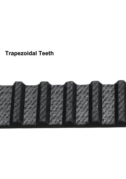 2x 142XL Kauçuk Triger Kayışı Senkron Kapalı Döngü Triger Kayışı Kasnakları 10MM Genişlik (Yurt Dışından)