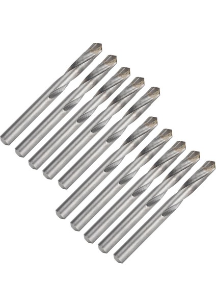10 Adet Büküm Matkap Tungsten Çelik Gravür Freze Kesici Cnc Freze Uçları 9mm (Yurt Dışından)