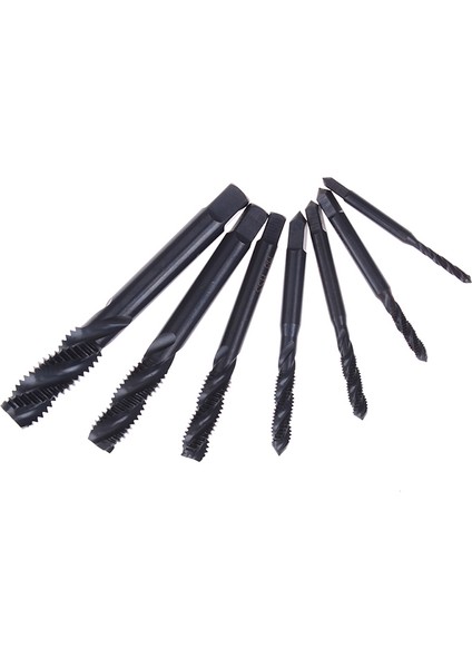 Adet Hss Makine Vida Dişi Metrik Fiş Musluk Matkap Seti M3 M4 M5 M6 M8 M10 M12 Podazz (Yurt Dışından) modelleri