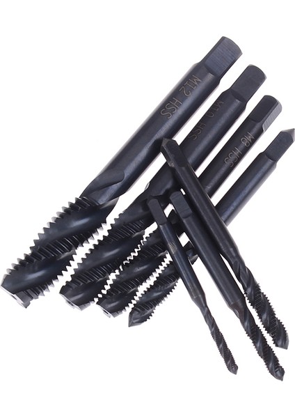 Adet Hss Makine Vida Dişi Metrik Fiş Musluk Matkap Seti M3 M4 M5 M6 M8 M10 M12 Podazz (Yurt Dışından) indirimleri