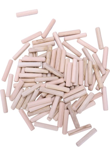 100 Paket Ahşap Dübel Pimleri Ahşap Fırın Kurutulmuş Yivli ve Eğimli (Yurt Dışından) modelleri