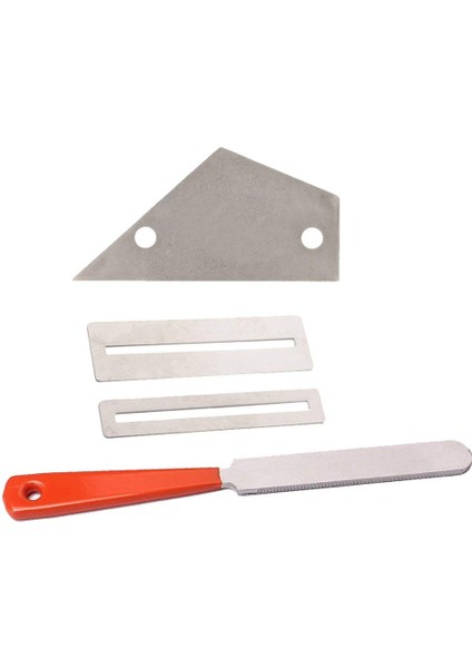 Quanbu Paslanmaz Çelik Gitar Fret Dosyası + Fret Rocker Seviyesi + Klavye Koruyucu Gitar Luthier Aracı (Yurt Dışından) fırsatları