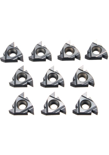10 Adet Deskar 16ER AG55 Cnc Karbür Uçlar Diş Açma Torna Aracı Için Bıçaklar (Yurt Dışından)