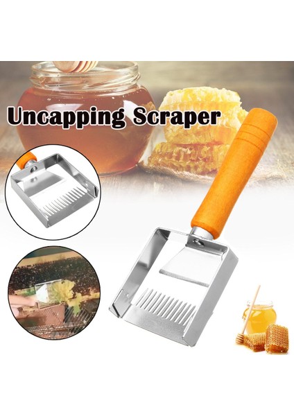 Paslanmaz Çelik Arı Kovanı Kapağını Açan Bal Çatal Kazıyıcı Kürek Beekeepin (Yurt Dışından) fiyatları