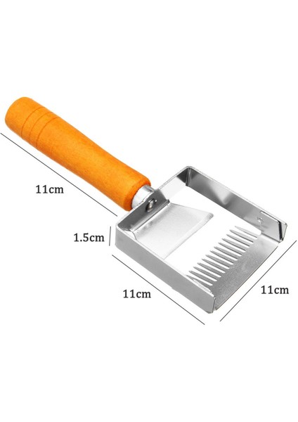 Paslanmaz Çelik Arı Kovanı Kapağını Açan Bal Çatal Kazıyıcı Kürek Beekeepin (Yurt Dışından) indirimleri