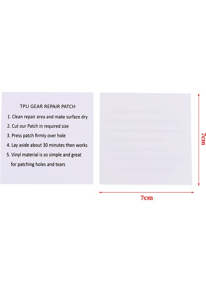 Adet Tamir Bandı Tpu Su Geçirmez Kendinden Yapışkanlı Dış Mekan Çadırı Yama Aksesuarları Mpj (Yurt Dışından) fırsatları