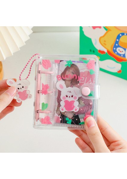 Şeffaf 3 Inç Fotoğraf Albümü 20 Cepler Ins Karikatür Polaroid Albüm Koleksiyonu Kitap Kpop Fotoğraflı Tutucu El Hesap Defteri (Yurt Dışından)
