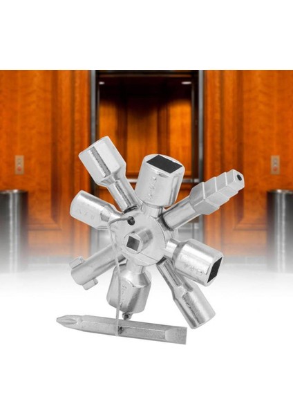 10 In 1 Çok Fonksiyonlu Elektrikçi Tesisatçı Çapraz Anahtar Kare Üçgen Anahtar Anahtarı (Yurt Dışından)