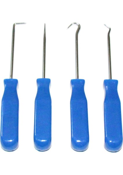 Helloworld 4 Adet Araba Seçim Kanca Seti Zanaat El Aletleri Yağ Keçesi Conta Çektirme O-Ring Sökücü (Yurt Dışından)