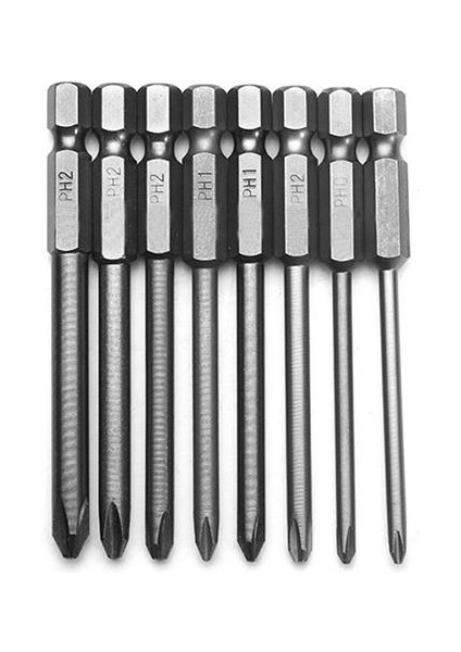 Adet/takım 75MM 1/4 Hex Shank Manyetik Çapraz Kafa Uzun Tornavida Uçları Aracı (Yurt Dışından) modelleri