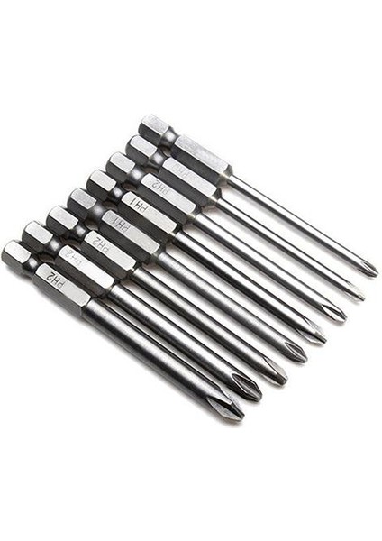 Adet/takım 75MM 1/4 Hex Shank Manyetik Çapraz Kafa Uzun Tornavida Uçları Aracı (Yurt Dışından) fırsatları