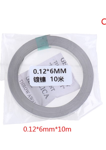 10M 6mm 8mm x 0.1/0.12/0.15 Nikel Şerit Bant Li 18650 Pil Noktası Sevıch (Yurt Dışından) indirimleri