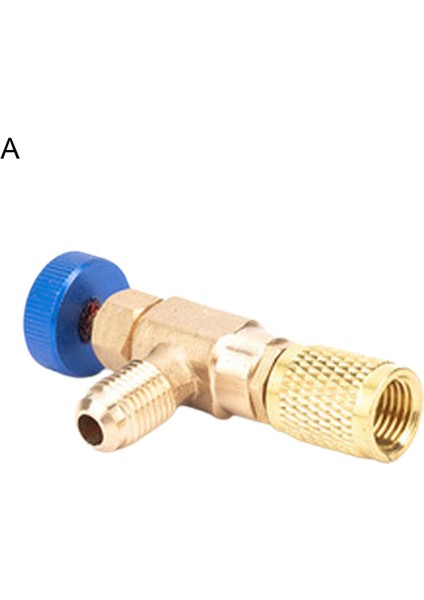 Soğutucu Emniyet Valfi Güvenli 1/4 5/16 Inç Klima Soğutma Şarj Adaptörü (Yurt Dışından)