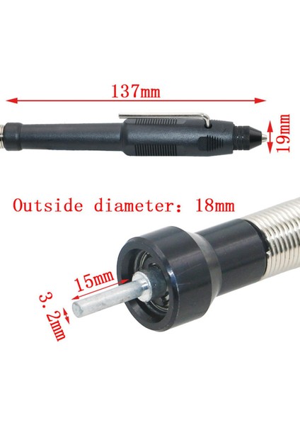 Matkap Uzatması-10 x Çift Taneli Döner Eğe Taşlama Kafaları 1 Set x Esnek Mil Adaptör Aksesuarları-Siyah (Yurt Dışından)