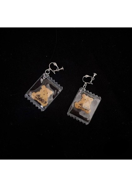 Kore Reçine Tatlı Şeker Çanta Küpe Charms Kolye Meyve Kurabiye Yüzen Dıy Zanaat Fit Kulak Klipsi Takı Aksesuar El Yapımı (Yurt Dışından) fırsatları