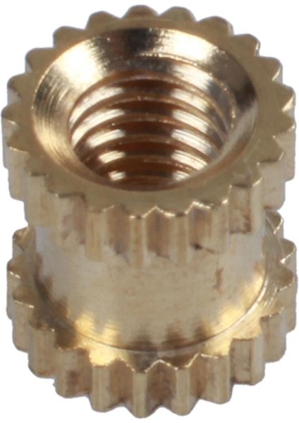 M3X5MMX5MM Iç Dişli Pirinç Tırtıllı Insert Gömülü Somunlar 20 Adet (Yurt Dışından) fiyatları