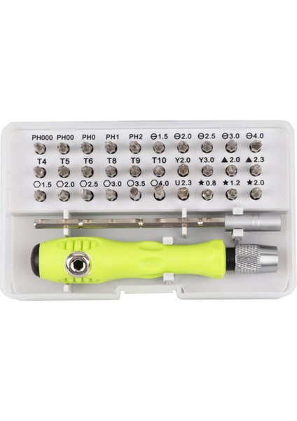 32 In 1 Tornavida Seti Hassas Mini Manyetik Tornavida Uçları Seti Telefon Cep Ipad Kamera Bakım Onarım Aracı Seti (Yurt Dışından)