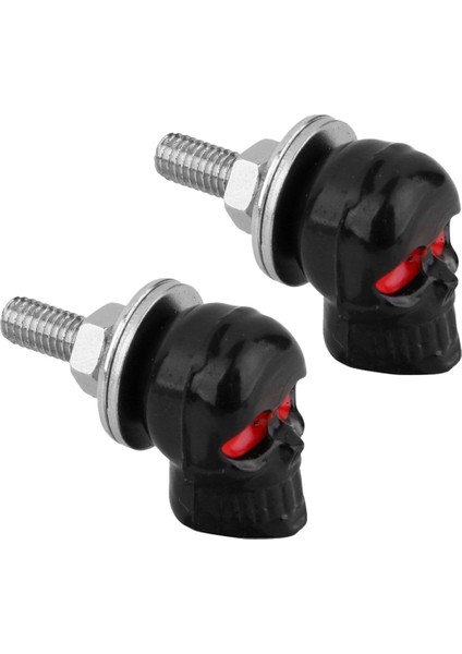 Motor Vidaları-1 Çift Plaka Çerçevesi Cıvataları-Siyah (Yurt Dışından)