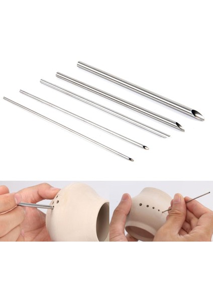 Adet Çömlekçilik Yumruk Delik Çaydanlık Delme Aracı Tam Daire Yumruk Delme Pot Aracı Sevıch (Yurt Dışından)