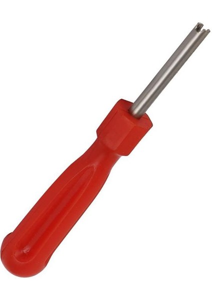 Kırmızı Oluklu Saplı Araba Vana Çekirdek Değiştirme Aracı Tornavida (Yurt Dışından) modelleri
