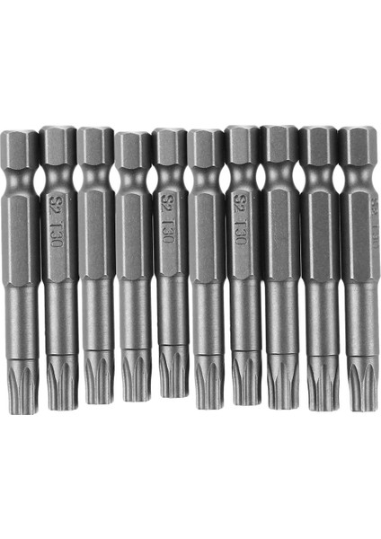 Bits Tool-10 Adet Torx Tornavida Uçları-Gri (Yurt Dışından) indirimleri