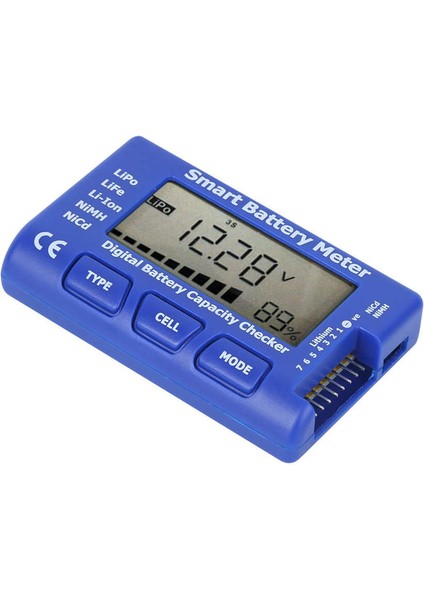 LCD Arka Aydınlatma Ekranlı 5'i 1 Arada Akıllı Dijital Pil Ölçer Kapasite Kontrol Cihazı (Yurt Dışından) fırsatları