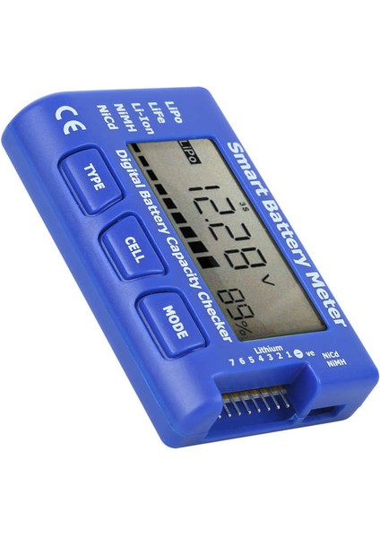 LCD Arka Aydınlatma Ekranlı 5'i 1 Arada Akıllı Dijital Pil Ölçer Kapasite Kontrol Cihazı (Yurt Dışından) indirimleri