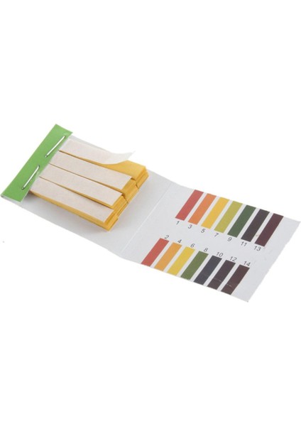 Xhhdqes 80 Şerit Tam Ph 1-14 Test Göstergesi Turnusol Kağıdı Su Kirliliği Test Kiti (Yurt Dışından)