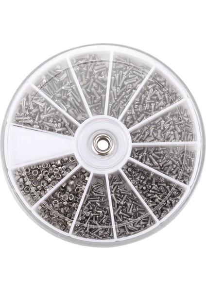 Beerıs 1000 Adet Paslanmaz Çelik Vida Seti Pc Gözlük Cep Telefonu ve 800 Adet Kendinden Vurarak Vida Çeşitleri Kiti M2 (Yurt Dışından) fiyatları