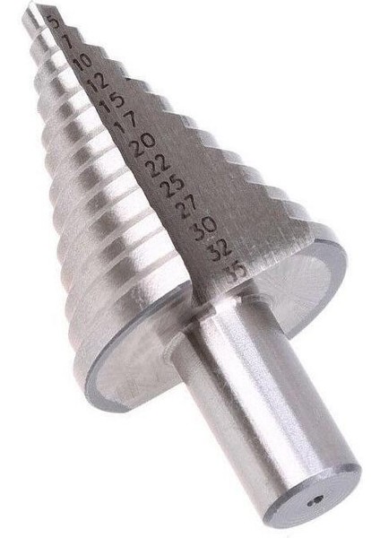 Yuvarlak Saplı 5-35MM Yüksek Hız Çeliği 13 Adımlı Matkap (Yurt Dışından)
