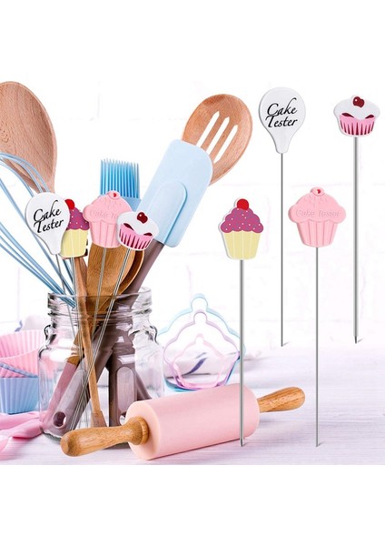 Kek Test Cihazı Iğneleri, Paslanmaz Çelik Yeniden Kullanılabilir Kek Tadım Iğneleri, Mutfak Için Kek Test Cihazı Şiş Iğneleri (Yurt Dışından) fırsatları