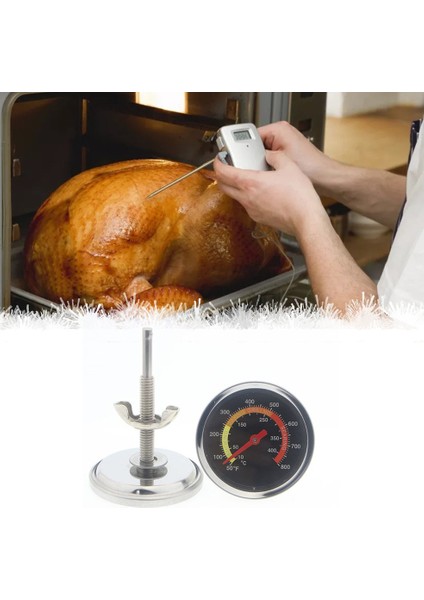 Paslanmaz Çelik Fırın Gıda Pişirme Pişirme Barbekü Termometre Sıcaklık Ölçer (Yurt Dışından) modelleri