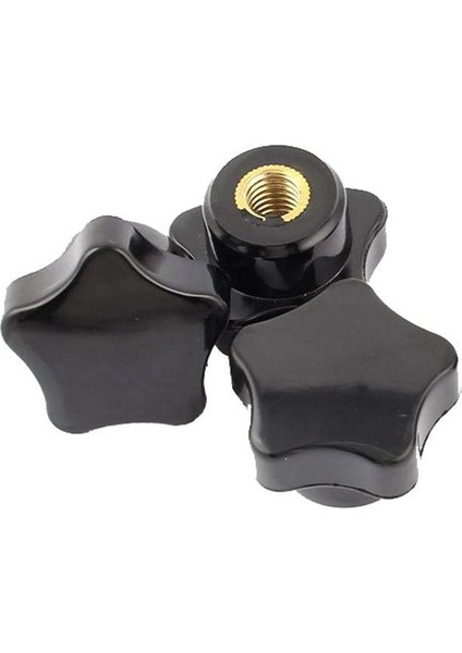 5 Adet M8 Dişi Konu 32MM Yıldız Kafa Sıkma Somunları Topuzu Kavrama Kolu (Yurt Dışından)