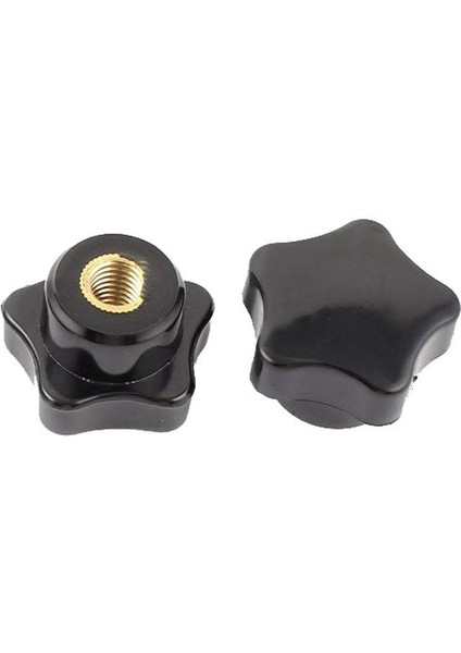 5 Adet M8 Dişi Konu 32MM Yıldız Kafa Sıkma Somunları Topuzu Kavrama Kolu (Yurt Dışından)