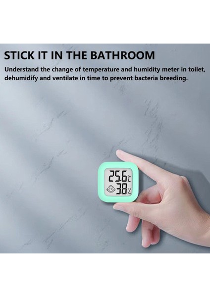 Mini Iç Mekan Termometresi LCD Dijital Tature Odası Higrometre Ölçer Sensörü (Yurt Dışından) modelleri