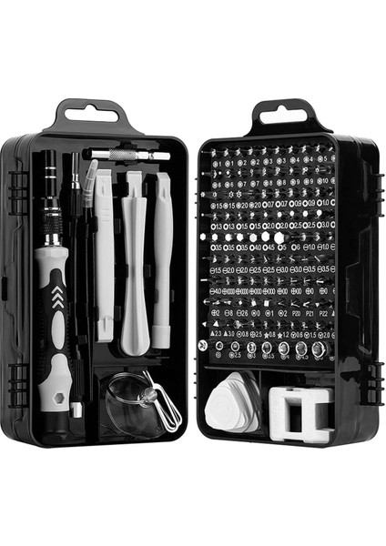Mini Hassas Tornavida Seti Manyetik, 115 In 1 Elektronik Onarım Aracı Kiti Iphone, Bilgisayar, Dizüstü Bilgisayar, Vb. (Yurt Dışından)