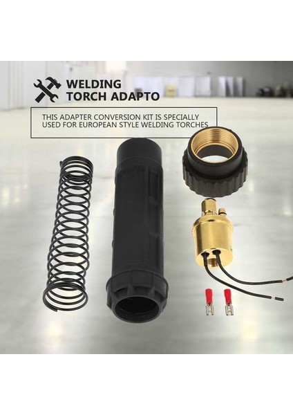Co2 Mig Kaynak Makinesi Torcu 252G Için Euro Montaj Konnektörü Adaptörü Dönüşümü (Yurt Dışından) fırsatları
