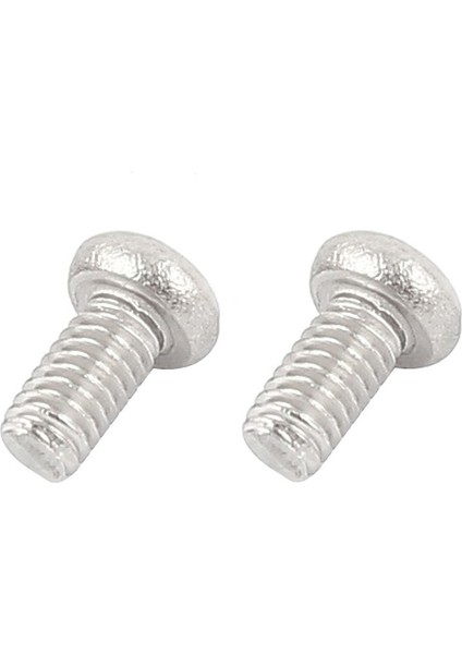Bradoo-60 Adet M2 x 4mm Phillips Yuvarlak Başlı Vidalar Cıvata ile 50 Adet M2.5 x 3mm Hex Lokma Seti Grub Vidalar Başsız Fincan Noktası (Yurt Dışından) modelleri