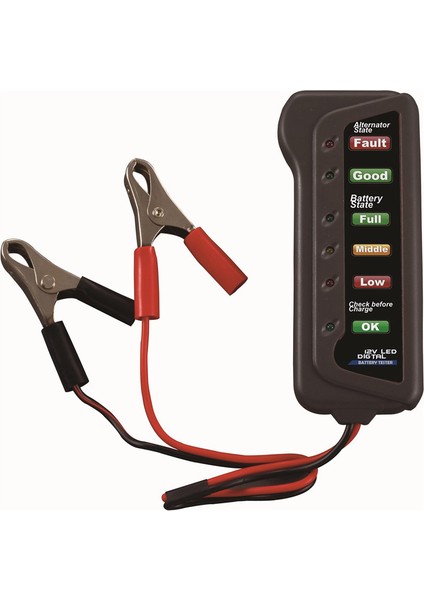 12V Araç Aküsü ve Alternatör Test Cihazı - Akü Durumunu ve Alternatör Şarjını Test Edin (Led Göstergesi) (Yurt Dışından) modelleri
