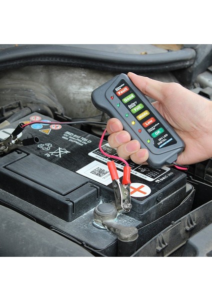 12V Araç Aküsü ve Alternatör Test Cihazı - Akü Durumunu ve Alternatör Şarjını Test Edin (Led Göstergesi) (Yurt Dışından) indirimleri