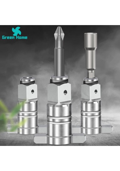 Yeşil Ev Anahtarı Dönüşüm Kafası Karesel Şaft Profesyonel Darbeli Anahtar Dönüşümü (Yurt Dışından)