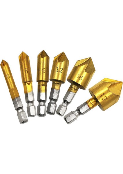 Ağaç Işleme Pah 5 Flüt Yüksek Mukavemetli Ağaç Işleme Havşa Pah (Yurt Dışından) fırsatları