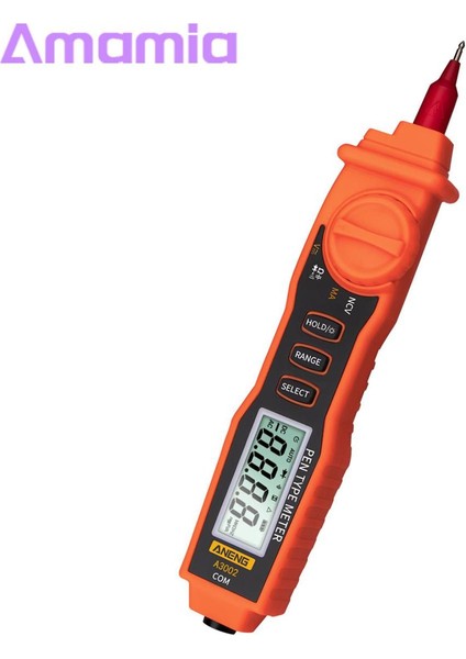 Amamia Taşınabilir Multimetre Profesyonel Kalem Probu Plastik Multimetre (Yurt Dışından)