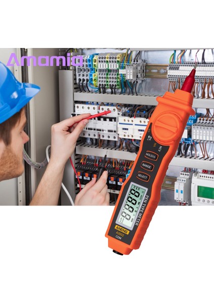 Amamia Taşınabilir Multimetre Profesyonel Kalem Probu Plastik Multimetre (Yurt Dışından) indirimleri