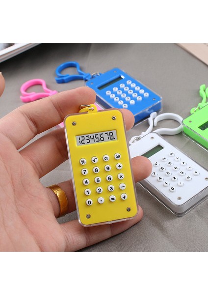 Öğrenci Elektronik Hesap Makinesi Kolye Anahtarlık Sert Plastik Muhafaza Rakamları Podazz (Yurt Dışından) fırsatları