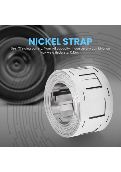5m Nikel Kayış 0.15X27MM Lityum Nikel Şerit (Yurt Dışından) fiyatları