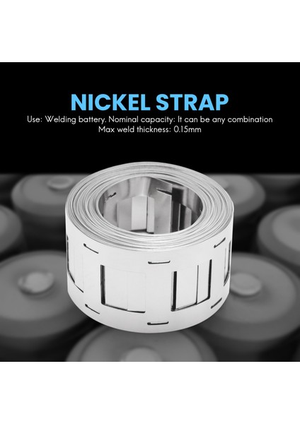 5m Nikel Kayış 0.15X27MM Lityum Nikel Şerit (Yurt Dışından) modelleri